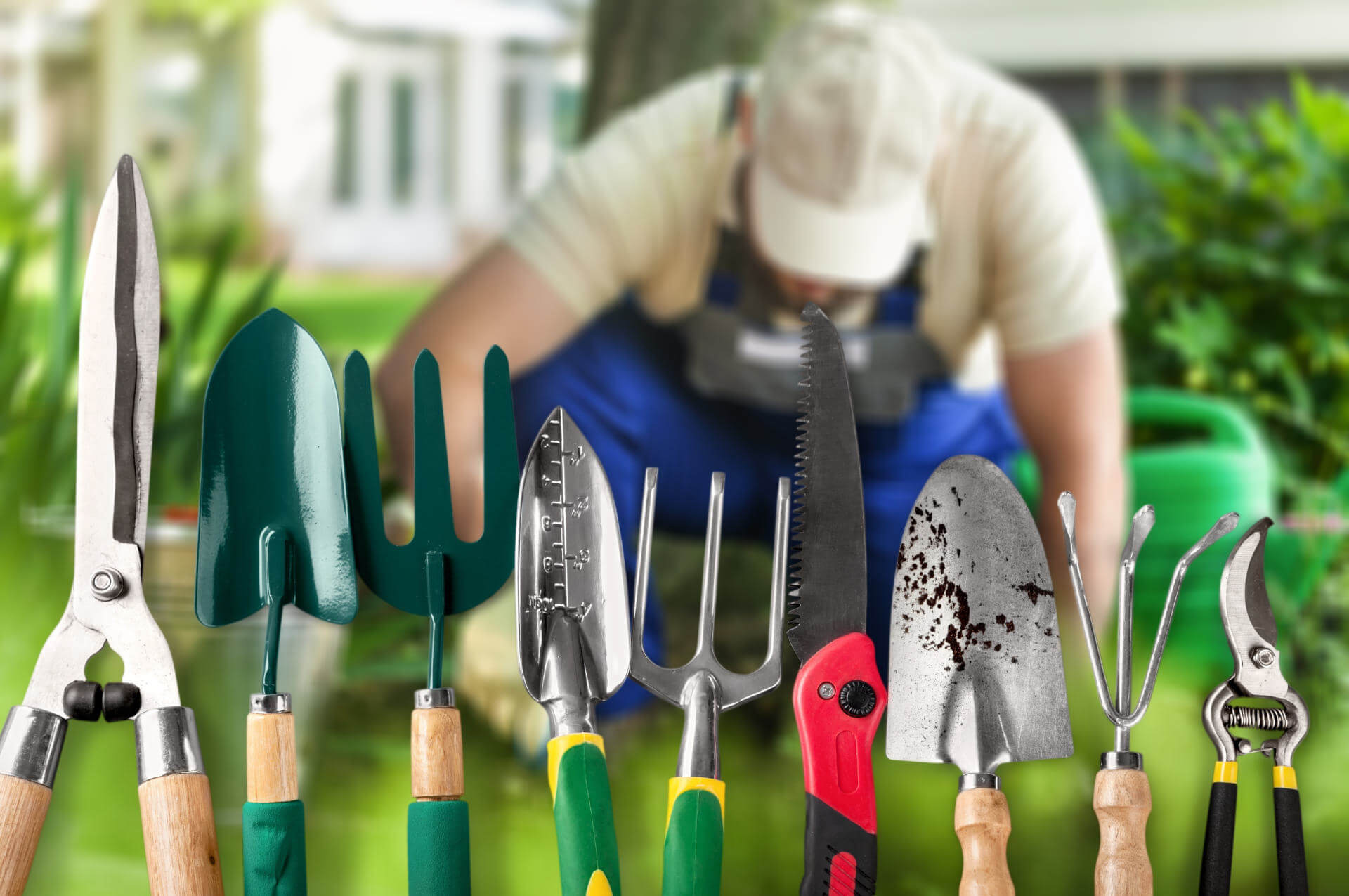Gartenarbeit Ausrüstung