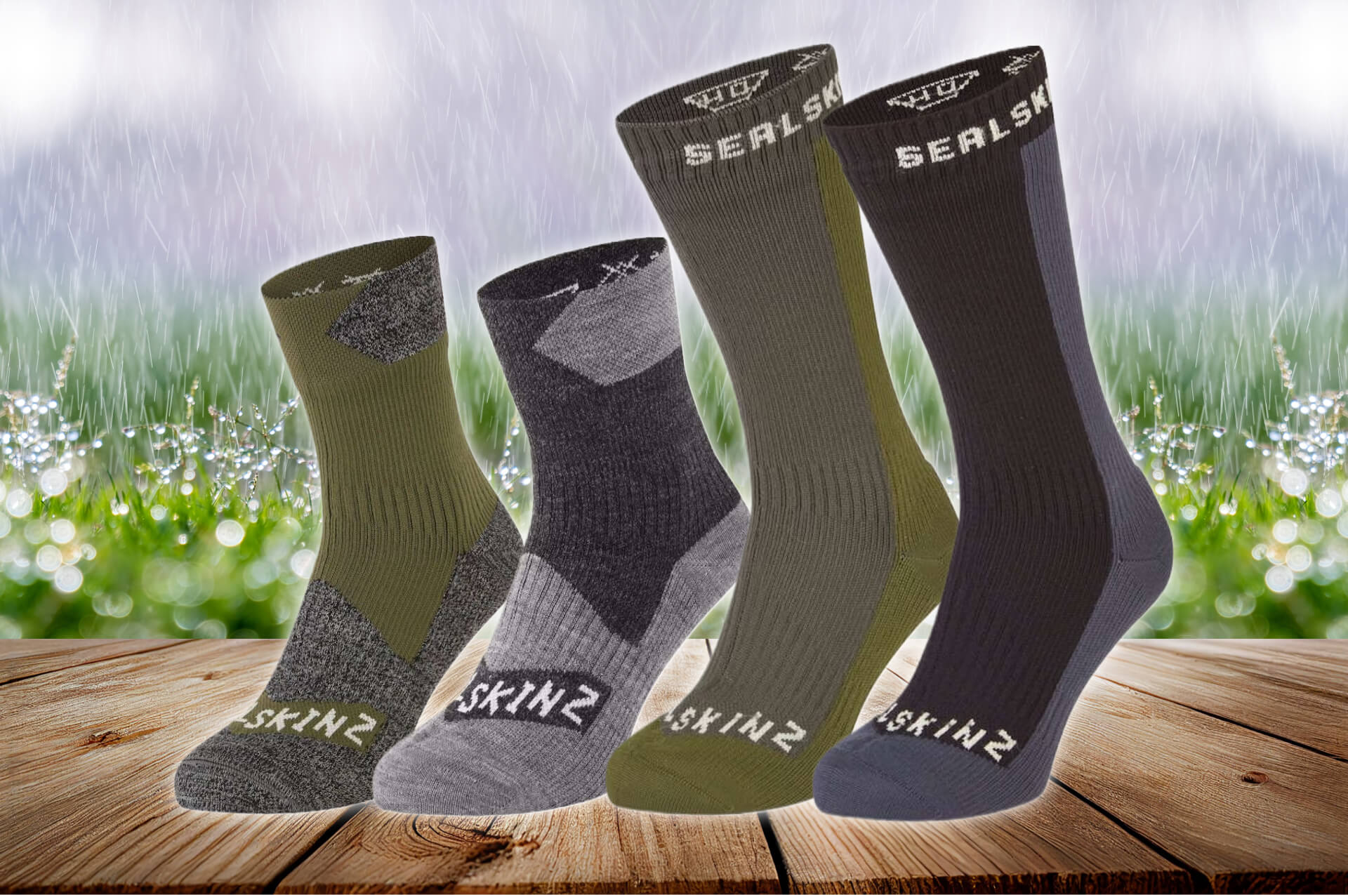 Wasserdichte Socken von Sealskinz - Endlich trockene Füße Wasserdichte Socken von Sealskinz - Endlich trockene Füße
