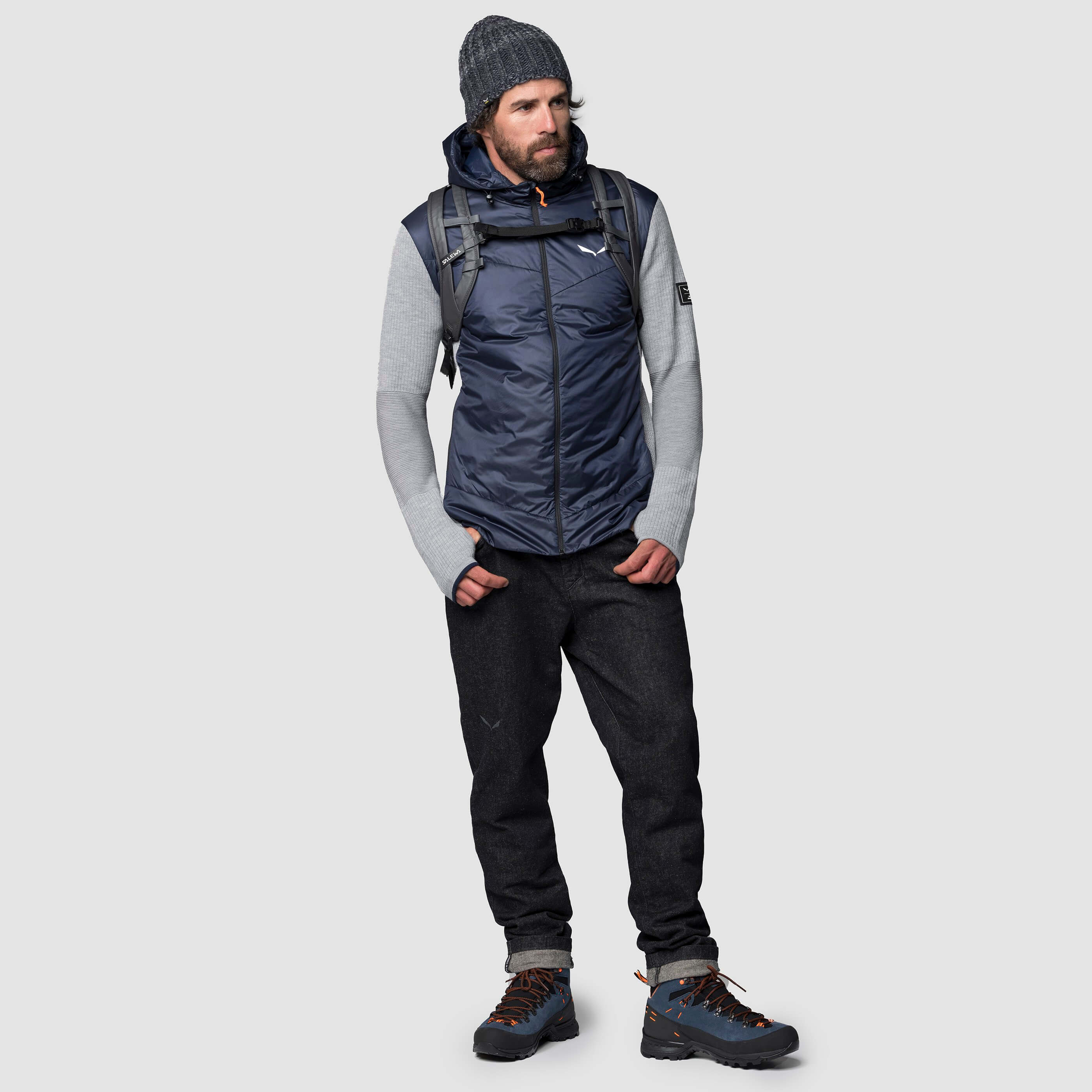 Salewa Fanes Merino Hybrid Herren Jacke Salewa Fanes Merino Hybrid Herren Jacke
