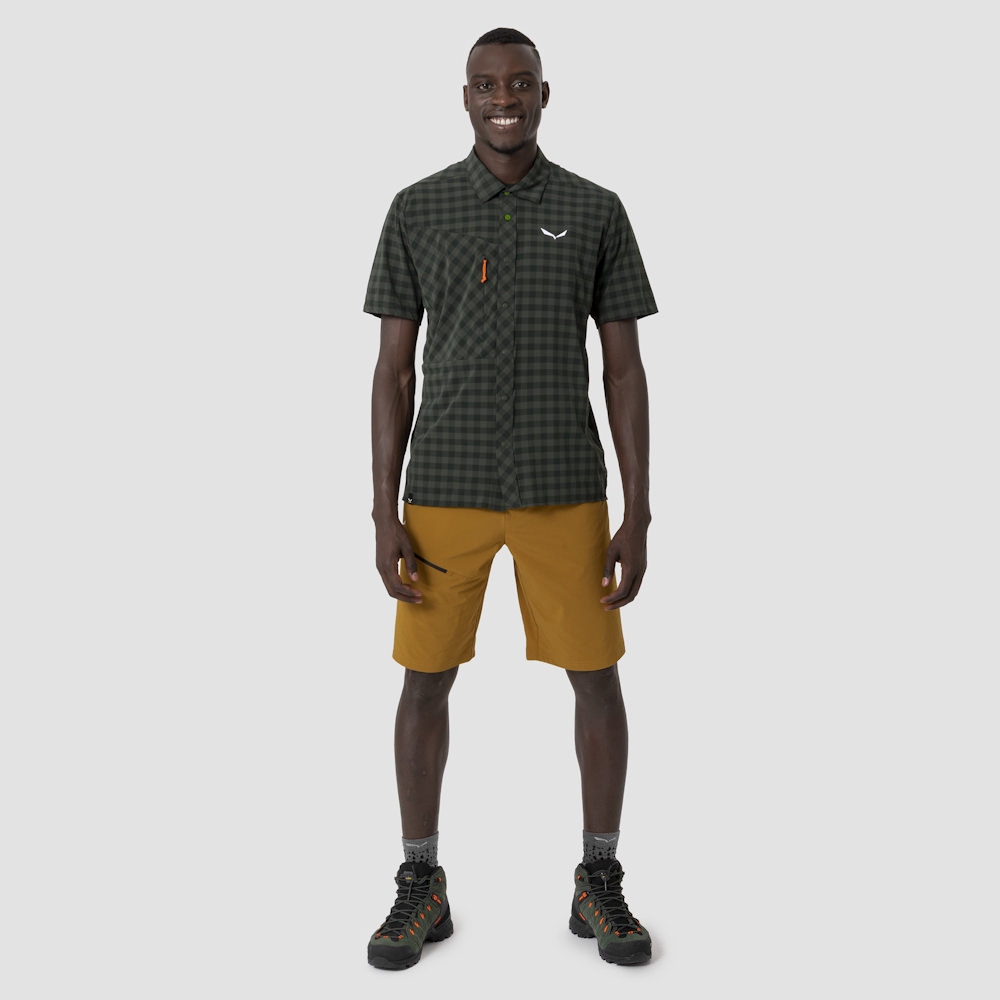 Salewa Puez Dry Kurzarm Herrenhemd Salewa Puez Dry Kurzarm Herrenhemd