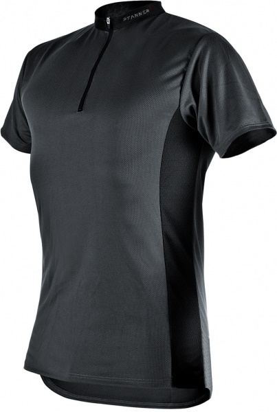 Zipp Neck Shirt kurzarm Zipp Neck Shirt kurzarm