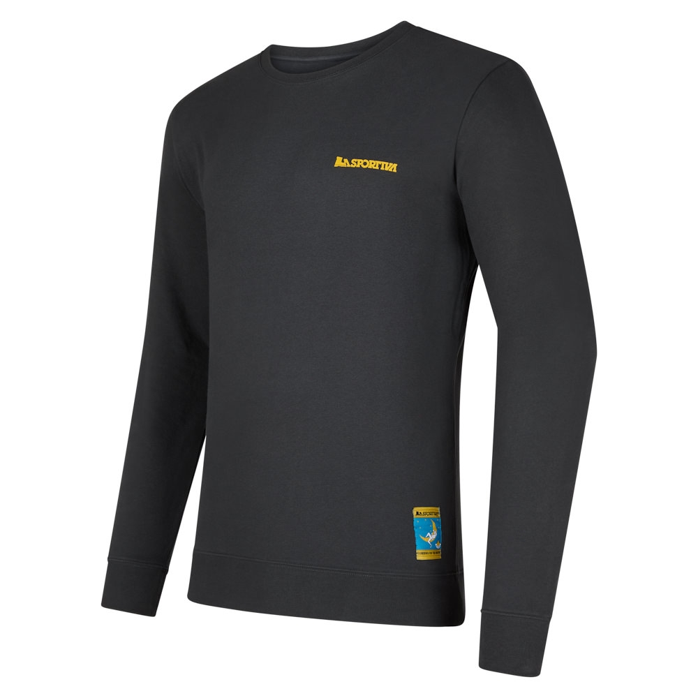 La Sportiva Climbing on the Moon Sweatshirt Herren La Sportiva Climbing on the Moon Sweatshirt Herren