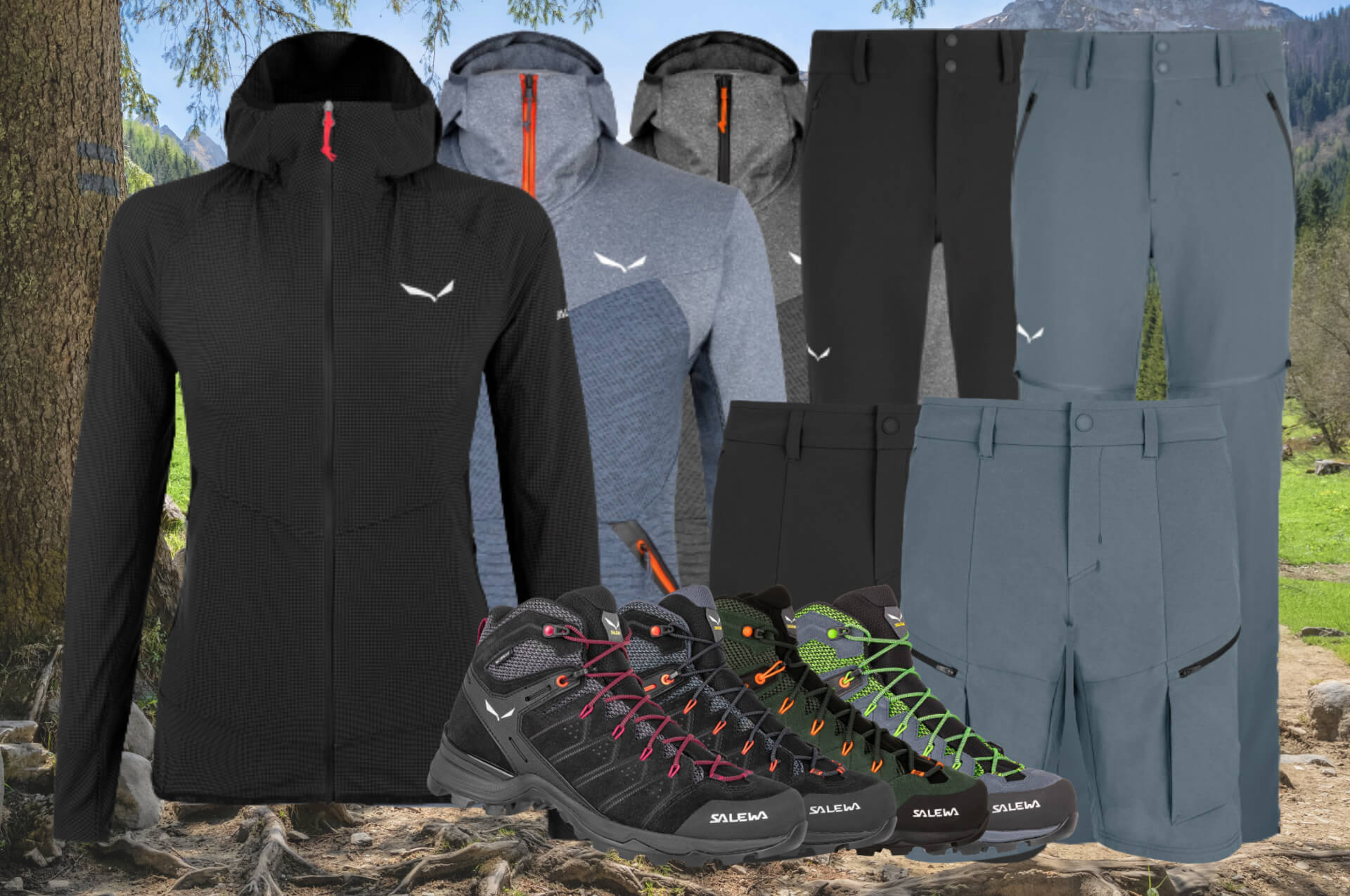 Neue Salewa Outdoor-Bekleidung für Outdoor-Erlebnisse