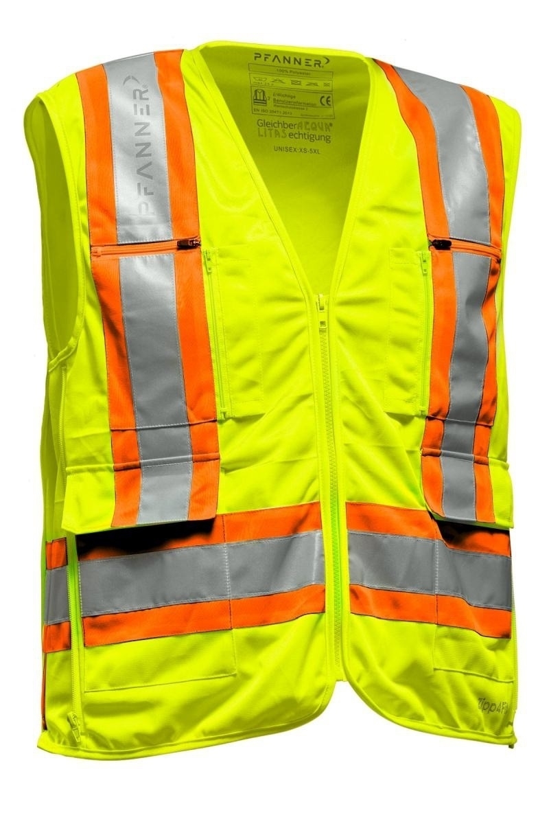 79b361f6b62892c526030eb400e69936fdceb71f PFANNER® Zipp4Fit Warnweste EN 20471