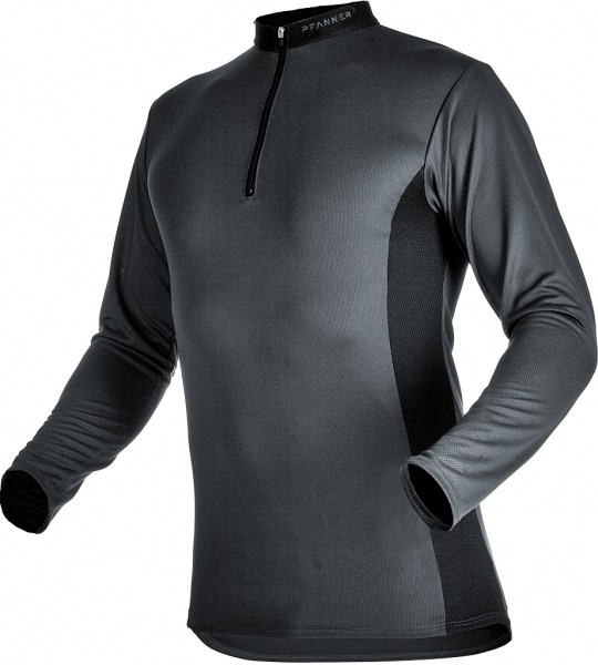 Zipp Neck Shirt Langarm Zipp Neck Shirt Langarm