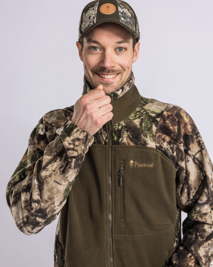 Pinewood® Furudal Hunters Camou Fleecejacke Herren Pinewood® Furudal Hunters Camou Fleecejacke Herren