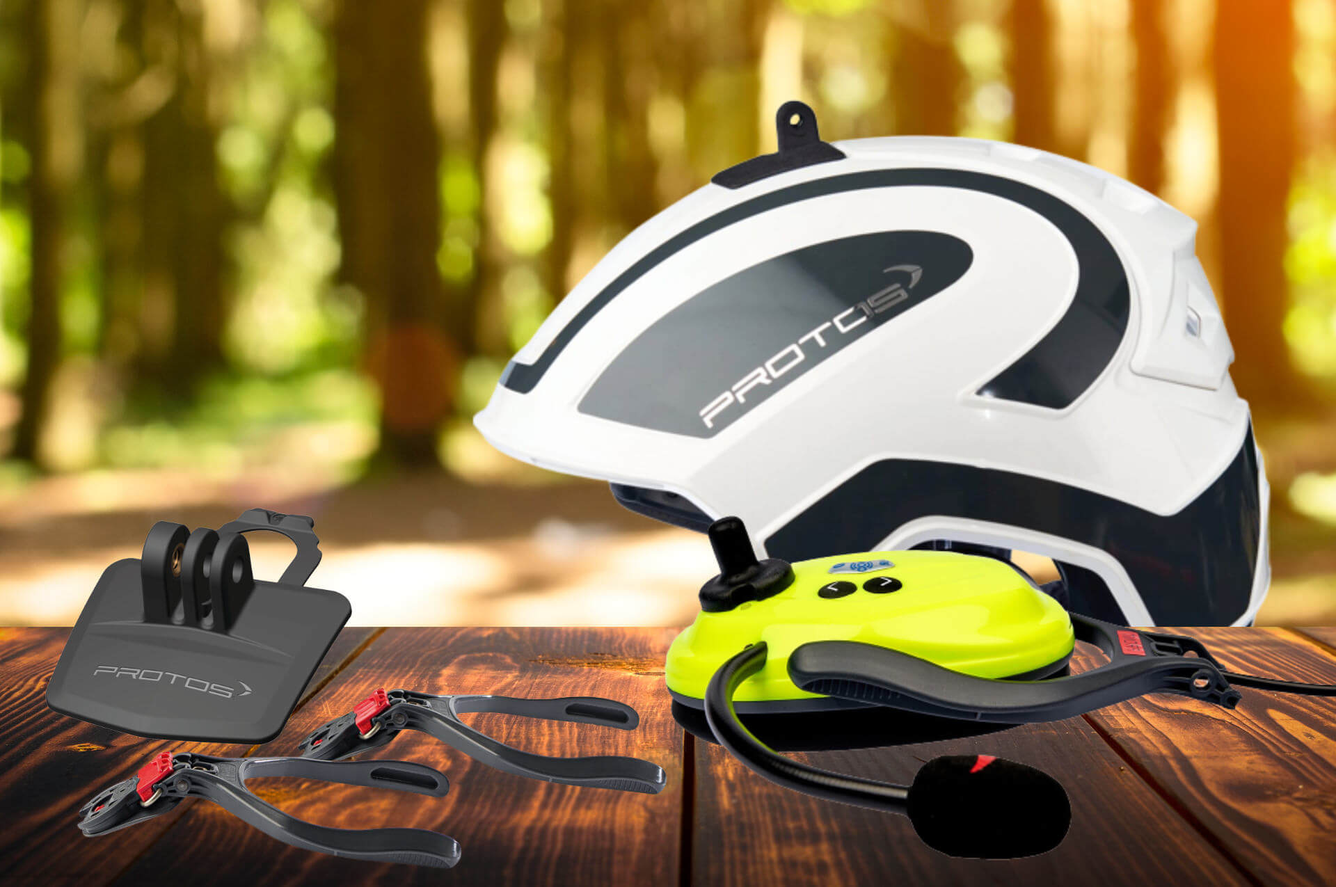 Neues Zubehör für den Protos Helm