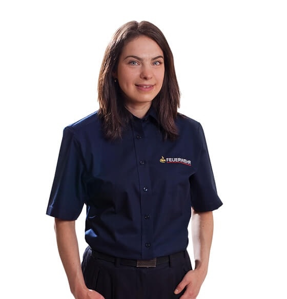 Feuerwehr-Damen Bluse 1/2 Arm BW VwV2013 100% Baumwolle Feuerwehr-Damen Bluse 1/2 Arm BW VwV2013 100% Baumwolle