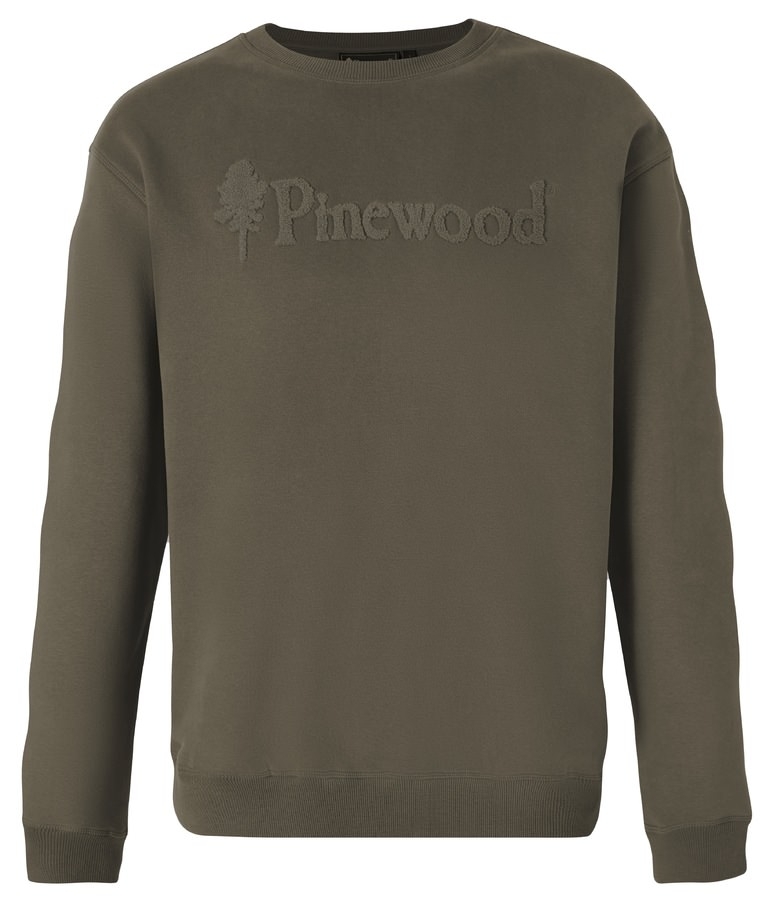 Pinewood® Värnamo PW Logo Herren Sweater Pinewood® Värnamo PW Logo Herren Sweater