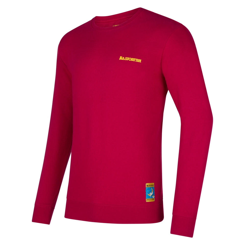La Sportiva Climbing on the Moon Sweatshirt Herren La Sportiva Climbing on the Moon Sweatshirt Herren