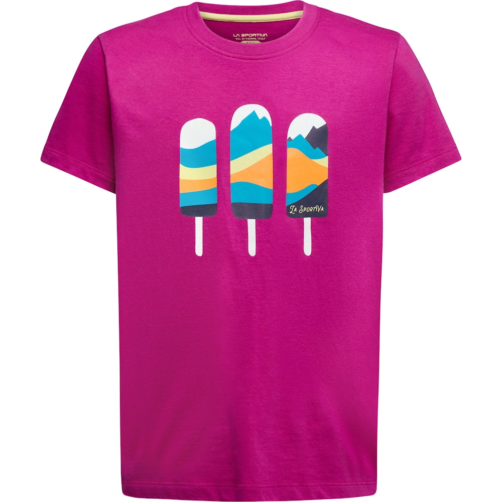 La Sportiva Icy Mountains Kinder T-Shirt La Sportiva Icy Mountains Kinder T-Shirt