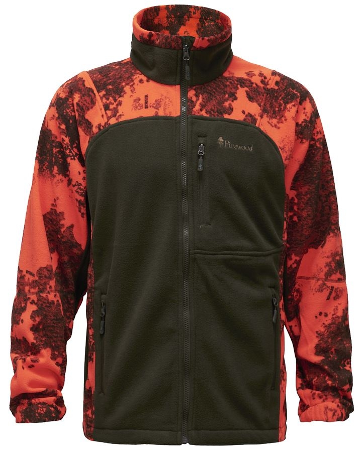 92889942f0c4e079d58ae08a1c0fa5dc7e551dad Pinewood® Furudal Hunters Camou Fleecejacke Herren