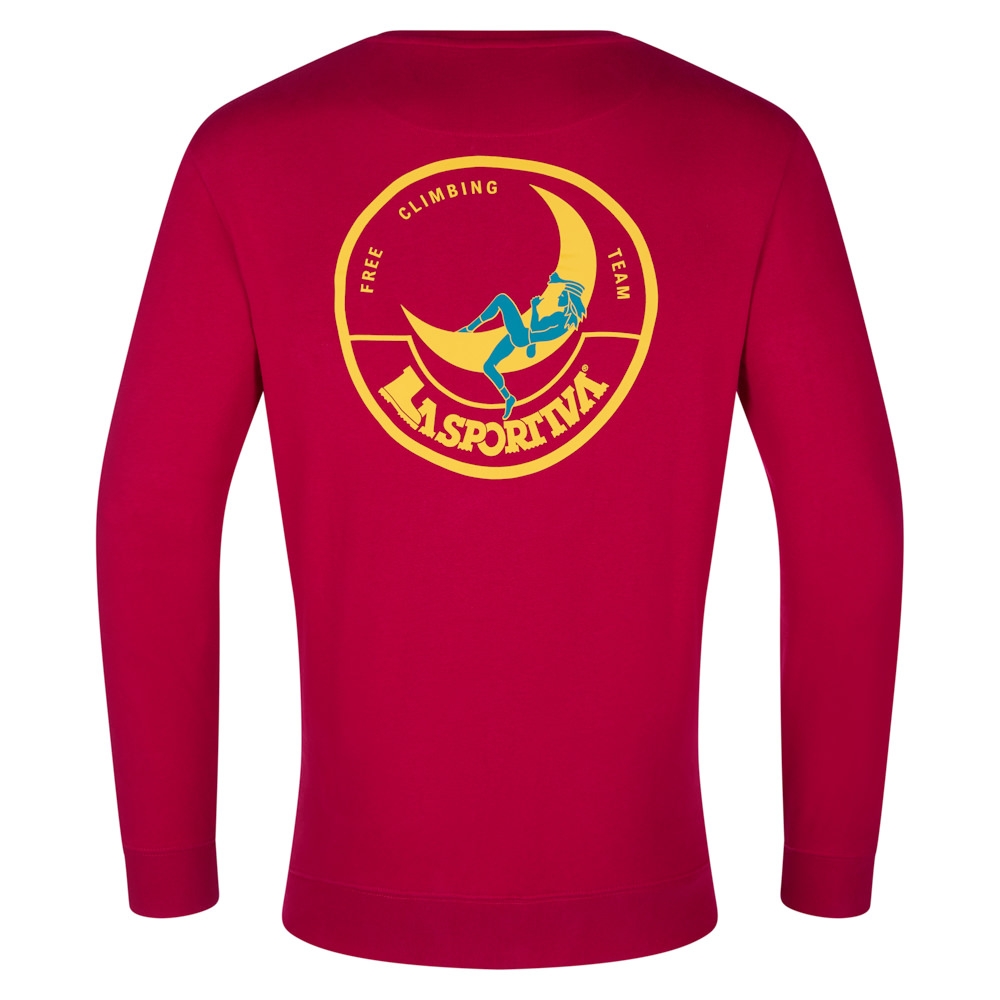 La Sportiva Climbing on the Moon Sweatshirt Herren La Sportiva Climbing on the Moon Sweatshirt Herren