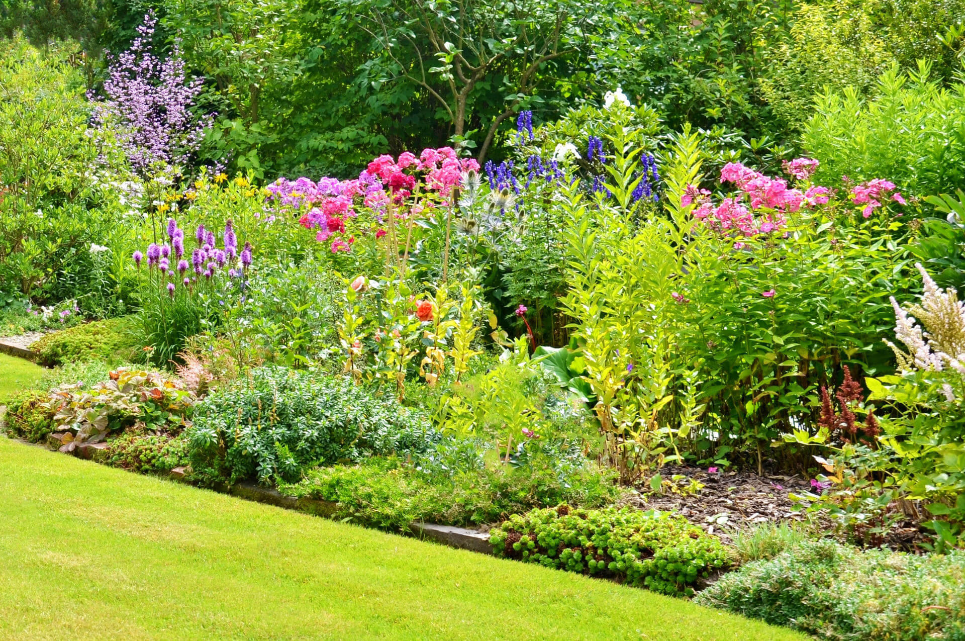 Gartenarbeiten im Sommer