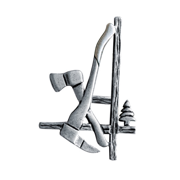 Holzer - Pin Silber Holzer - Pin Silber