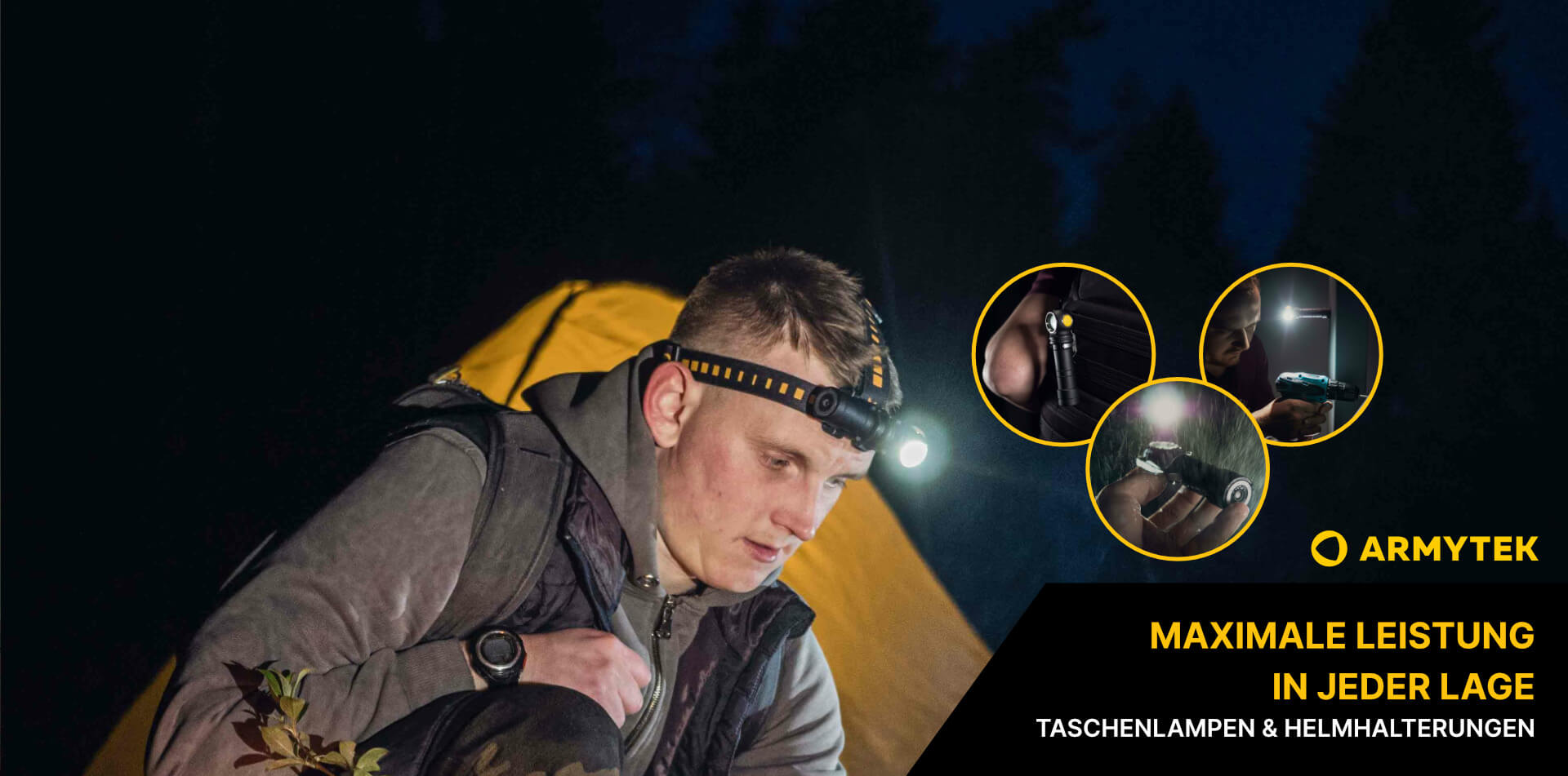 Armytek Taschenlampen & Helmhalterungen Armytek Taschenlampen & Helmhalterungen