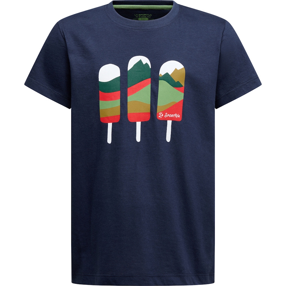 La Sportiva Icy Mountains Kinder T-Shirt La Sportiva Icy Mountains Kinder T-Shirt