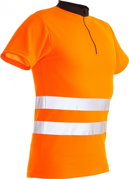 Zipp Neck Shirt kurzarm EN471 Zipp Neck Shirt kurzarm EN471