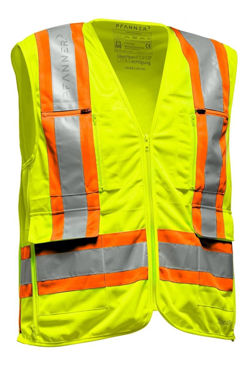 PFANNER® Zipp4Fit Warnweste EN 20471 PFANNER® Zipp4Fit Warnweste EN 20471