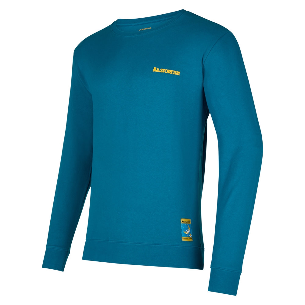 La Sportiva Climbing on the Moon Sweatshirt Herren La Sportiva Climbing on the Moon Sweatshirt Herren