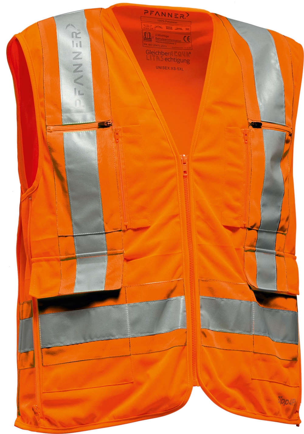 PFANNER® Zipp4Fit Warnweste EN 20471 PFANNER® Zipp4Fit Warnweste EN 20471