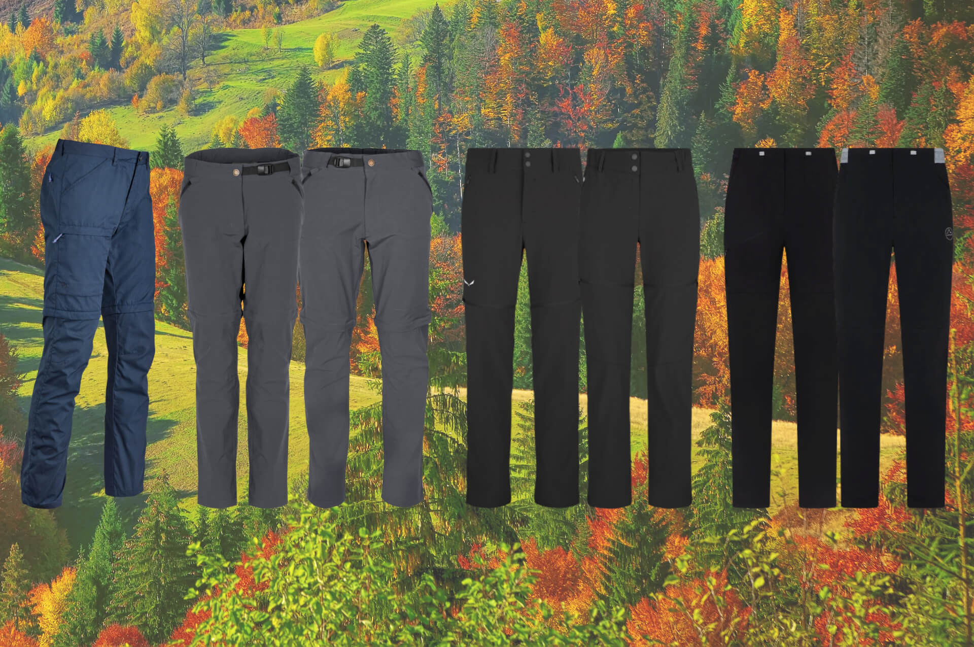 Zip-Off Hosen