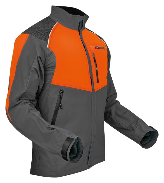 Pfanner Ventilation Jacket Orange Grau XL